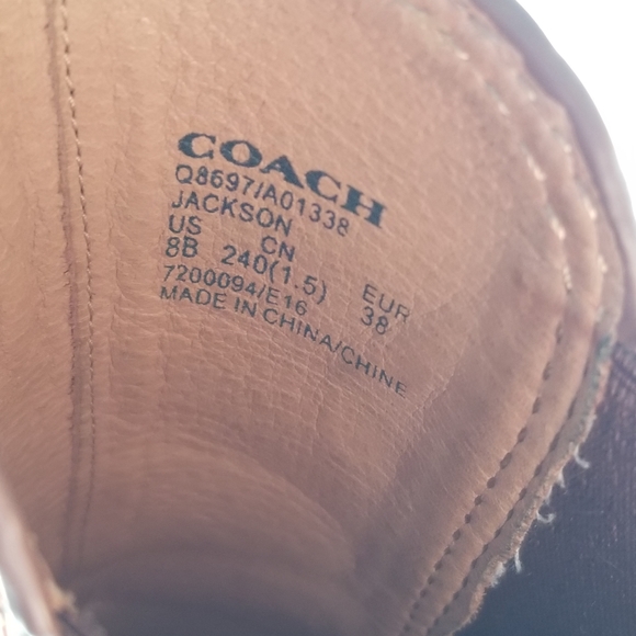 COACH Saddle brown Boots - Picture 6 of 6